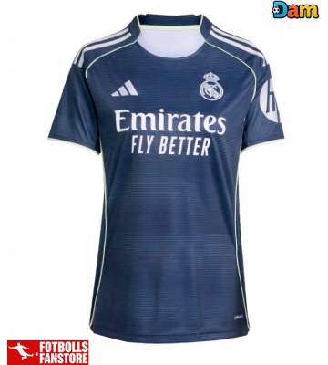 Real Madrid Bortatröja Dam 2025-26 Kortärmad